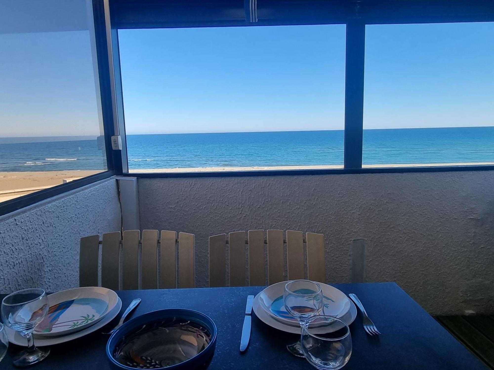 Magnifique Vue Plage Joli Appartement 5 Personnes Secteur Allee Des Arts Le Barcarès Eksteriør bilde